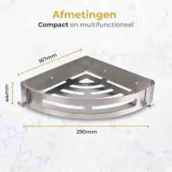 Merkloos Doucherek Zonder Boren – Doucherek Hangend – Badkamerrek – Zilver RVS – IP68 Waterdicht – 8KG Draagkracht 12 Merkloos Doucherek Zonder Boren – Doucherek Hangend – Badkamerrek – Zilver RVS – IP68 Waterdicht – 8KG Draagkracht -Badkamerartikelen Winkel 1200x1200 1665