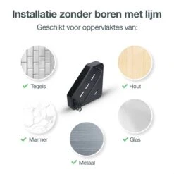 ACE Goods® Doucherek Zwart Hangend – Badkamerrek – Doucherek 2 Laags – Badkamerrekje Hoekrek Douche – Inclusief Haakjes 16 ACE Goods® Doucherek Zwart Hangend – Badkamerrek – Doucherek 2 Laags – Badkamerrekje Hoekrek Douche – Inclusief Haakjes -Badkamerartikelen Winkel 1200x1200 1691