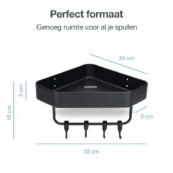 ACE Goods® Doucherek Zwart Hangend – Badkamerrek – Doucherek 2 Laags – Badkamerrekje Hoekrek Douche – Inclusief Haakjes 18 ACE Goods® Doucherek Zwart Hangend – Badkamerrek – Doucherek 2 Laags – Badkamerrekje Hoekrek Douche – Inclusief Haakjes -Badkamerartikelen Winkel 1200x1200 1693