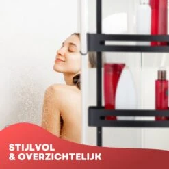 SIAFOSS Doucherek Zonder Boren Doucherek Hangend - 100% Stevig - 100% RVS - Hangend Badkamerrekje - Doucherek Aan Douchewand - Badkamer Accessoires - RVS Zwart - 2 Laags - Douchemand 27 SIAFOSS Doucherek Zonder Boren Doucherek Hangend - 100% Stevig - 100% RVS - Hangend Badkamerrekje - Doucherek Aan Douchewand - Badkamer Accessoires - RVS Zwart - 2 Laags - Douchemand -Badkamerartikelen Winkel 1200x1200 1701