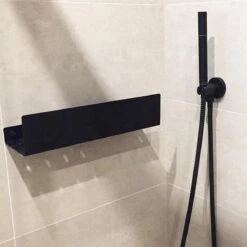 Doucherek Zwart - Shampoo Rek - RVS - Eenvoudig Te Monteren -Badkamerartikelen Winkel 1200x1200 1783
