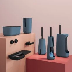 Tiger Tess - Toiletrolhouder Met Planchet - 32,1 Cm - Zwart / Antraciet -Badkamerartikelen Winkel 1200x1200 18