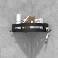 Sanicraft® Doucherekje - Doucherekje Zonder Boren - Geschikt Voor Elk Type Muur - Doucherekje Hangend - Doucheplank - Doucherekje Hoek - Doucherekje Zwart 16 Sanicraft® Doucherekje - Doucherekje Zonder Boren - Geschikt Voor Elk Type Muur - Doucherekje Hangend - Doucheplank - Doucherekje Hoek - Doucherekje Zwart -Badkamerartikelen Winkel 1200x1200 1928