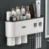 LuxeBass Tandenborstel Organizer | Tandenborstelhouder | Automatisch Tandpasta Dispenser | Met Lade En Opbergvak Voor Badkamer - LB544 -Badkamerartikelen Winkel 1200x1200 2067