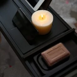 Merkloos Decopatent® Badplank - Uitschuifbaar 75 -> 110 Cm - Verstelbaar Bamboe Badrekje Voor In Bad - Boekenhouder - Tablethouder - Zwart 14 Merkloos Decopatent® Badplank - Uitschuifbaar 75 -> 110 Cm - Verstelbaar Bamboe Badrekje Voor In Bad - Boekenhouder - Tablethouder - Zwart -Badkamerartikelen Winkel 1200x1200 2136