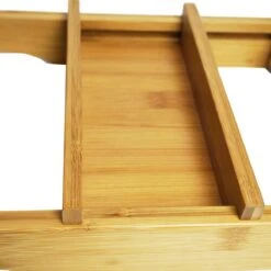 IVOL Badplank Bamboe - Badplank Hout Met Badrek Houders - Uitschuifbaar - 75 Tot 110 Cm -Badkamerartikelen Winkel 1200x1200 2142