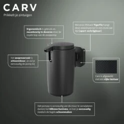 Tiger Carv - Zeepdispenser 175 Ml - Zwart -Badkamerartikelen Winkel 1200x1200 2289