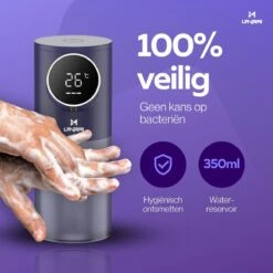 Lavrai - Automatische Zeepdispenser - Zeeppompje - Met LCD Scherm - Opldaadbaar - En Infrarood Sensor 18 Lavrai - Automatische Zeepdispenser - Zeeppompje - Met LCD Scherm - Opldaadbaar - En Infrarood Sensor -Badkamerartikelen Winkel 1200x1200 2304