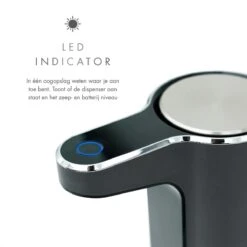 101Products Automatische Zeepdispenser - USB Oplaadbaar - Zeepdispenser Met Sensor - Zeeppompje - Zwart -Badkamerartikelen Winkel 1200x1200 2324