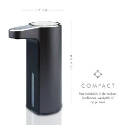 101Products Automatische Zeepdispenser - USB Oplaadbaar - Zeepdispenser Met Sensor - Zeeppompje - Zwart -Badkamerartikelen Winkel 1200x1200 2325