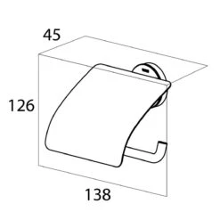 Tiger Urban - Toiletrolhouder Met Klep - Zwart 24 Tiger Urban - Toiletrolhouder Met Klep - Zwart -Badkamerartikelen Winkel 1200x1200 249