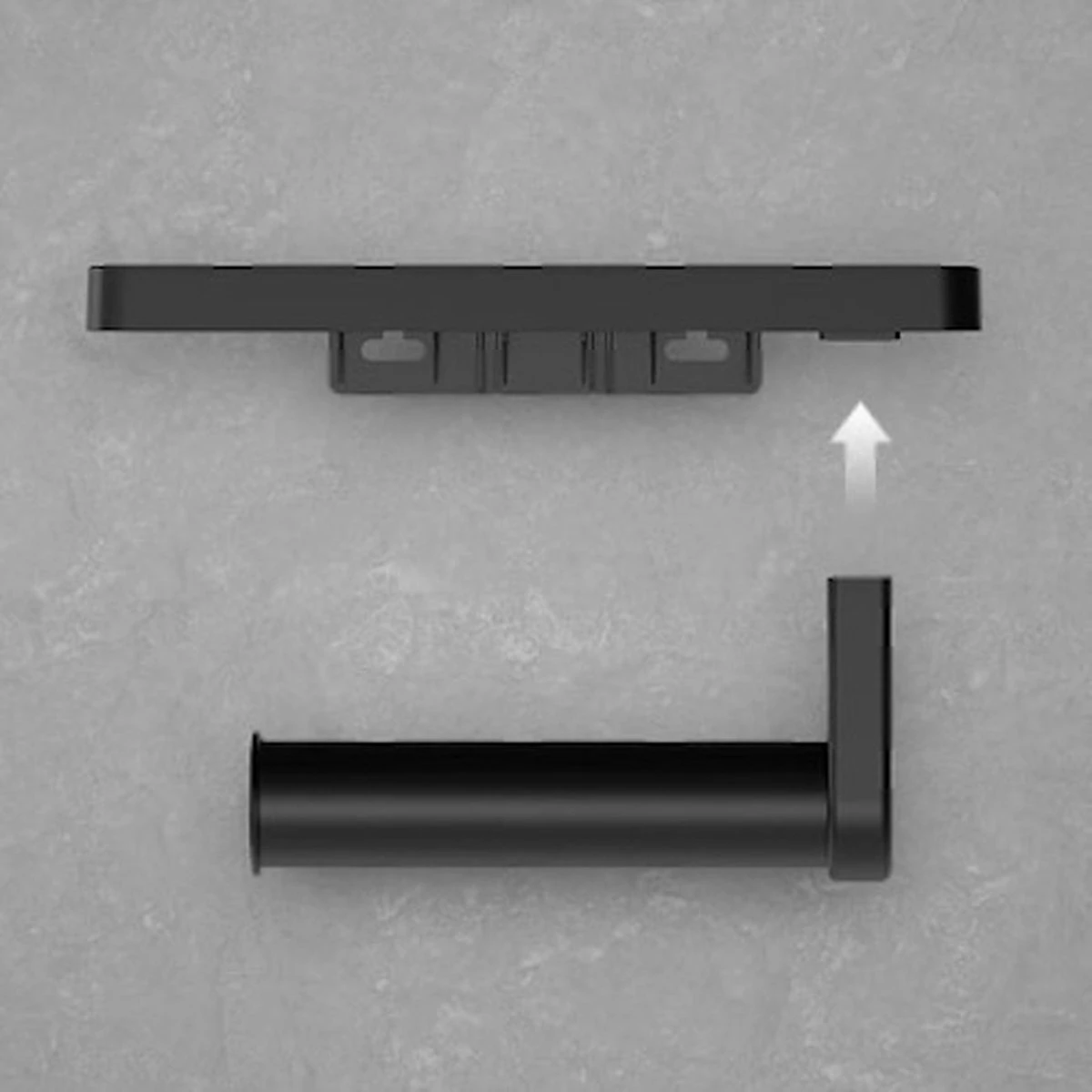 SaniRay Toiletrolhouder Met Telefoonhouder - Toiletrolhouder Met Planchet Voor Telefoon - Kunststof - WC Rolhouder Met Plankje Voor Telefoon. 6 SaniRay Toiletrolhouder Met Telefoonhouder - Toiletrolhouder Met Planchet Voor Telefoon - Kunststof - WC Rolhouder Met Plankje Voor Telefoon. - Afbeelding 4