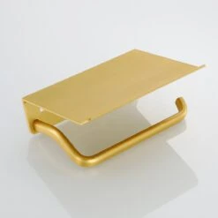 Lopoleis WC Rolhouder RVS – Goud – Toiletrolhouder – Zelfklevend – WC-Rolhouder Zonder Boren – Toiletrolhouder Met Plankje – WC Rolhouder Goud – Badkamer Accessoires -Badkamerartikelen Winkel 1200x1200 282