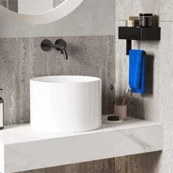 STARMAN WC Rolhouder - Toiletrolhouder Zwart - Badkamer Accessoires - WC Papier Houder 13 STARMAN WC Rolhouder - Toiletrolhouder Zwart - Badkamer Accessoires - WC Papier Houder -Badkamerartikelen Winkel 1200x1200 317