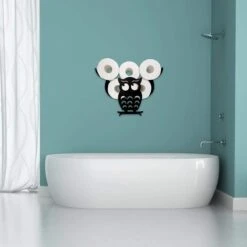 Sens Design Toiletrolhouder – Wc Rolhouder – Hangend - Uil -Badkamerartikelen Winkel 1200x1200 351