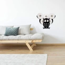 Sens Design Toiletrolhouder – Wc Rolhouder – Hangend - Uil -Badkamerartikelen Winkel 1200x1200 353