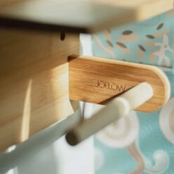 JoFlow® Toiletrolhouder Met Plankje | Wc Rolhouder Staand | Bamboe Badkamer Accessoires | Montage Met Schroeven En/of 3M Plakstrips -Badkamerartikelen Winkel 1200x1200 386