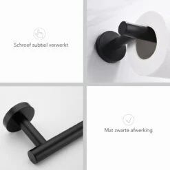 Merkloos Toiletrolhouder Zwart - Wc Rolhouder - Zwart - Toilet Rolhouder - Badkamer Accessoires - Toiletrolhouders 12 Merkloos Toiletrolhouder Zwart - Wc Rolhouder - Zwart - Toilet Rolhouder - Badkamer Accessoires - Toiletrolhouders -Badkamerartikelen Winkel 1200x1200 424