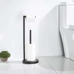 VDN Stainless Wc Rolhouder Staand - Wc Rolhouder Zwart - Toiletrolhouder En Reserverolhouder - RVS - Geschikt Voor 3+1 WC Papier Rollen - 2 In 1 12 VDN Stainless Wc Rolhouder Staand - Wc Rolhouder Zwart - Toiletrolhouder En Reserverolhouder - RVS - Geschikt Voor 3+1 WC Papier Rollen - 2 In 1 -Badkamerartikelen Winkel 1200x1200 449