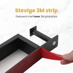 Home4u® - Handdoekrek Badkamer - Handdoekstang - Handdoekenrek Badkamer - 40CM - Met Hanger -Badkamerartikelen Winkel 1200x1200 507