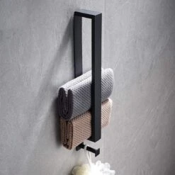 Home4u® - Handdoekrek Badkamer - Handdoekstang - Handdoekenrek Badkamer - 40CM - Met Hanger -Badkamerartikelen Winkel 1200x1200 509