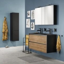 Tiger Noon Haak Groot - Zwart -Badkamerartikelen Winkel 1200x1200 541