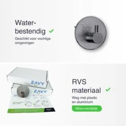 4x Handdoekhaakjes (Zelfklevend) Van RVS Zilver – Zelfklevende Haakjes – Wandhaak – Handdoekhouder – Ophanghaken Voor Keuken Of Badkamer (Accessoires) -Badkamerartikelen Winkel 1200x1200 551