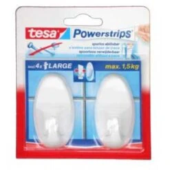 Tesa Powerstrips Haken Large - Wit - 2 Stuks -Badkamerartikelen Winkel 1200x1200 560