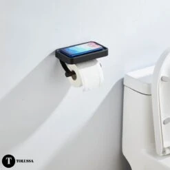 Tolussa Premium WC Rolhouder Zwart Met Plankje - Toiletrolhouder Zwart Met Plankje - Met En Zonder Boren 14 Tolussa Premium WC Rolhouder Zwart Met Plankje - Toiletrolhouder Zwart Met Plankje - Met En Zonder Boren -Badkamerartikelen Winkel 1200x1200 58