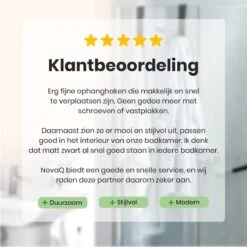 NovaQ Handoekhaakjes - Handoekhouder- Zwart - Douchewand Haak - Set Van 2 Stuks 16 NovaQ Handoekhaakjes - Handoekhouder- Zwart - Douchewand Haak - Set Van 2 Stuks -Badkamerartikelen Winkel 1200x1200 622