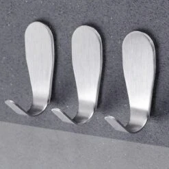 Handdoekhaakjes - Zelfklevende Haakjes - 4 Stuks - Plakhaakjes - Sterke Lijm -Badkamerartikelen Winkel 1200x1200 626