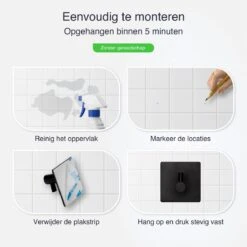 EAVY Zelfklevende Handdoekhaakjes – Set Van 4 Handdoekhouders - RVS 14 EAVY Zelfklevende Handdoekhaakjes – Set Van 4 Handdoekhouders - RVS -Badkamerartikelen Winkel 1200x1200 630