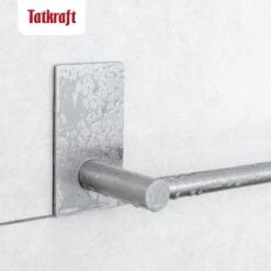 Tatkraft John - Zelkflevende Handdoekstang - Vaatdoek/Keukengerei/Handdoeken Stang Houder Rek Handdoekenrek Muur Steun - Wand Ophangsysteem Voor In De Keuken/Badkamer/Keukenkast - Handdoekrek Handdoekenstang - Zonder Boren - Geborsteld RVS - 40CM -Badkamerartikelen Winkel 1200x1200 651