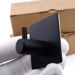 Merkloos Roestvrijstalen Handdoekhaakjes | 3M™ Zelfklevend | 4 Stuks | Mat Zwart | Wandhaak | Ophanghaken | Plakhaakjes | Haakjes | Badkamer | Keuken | RVS 14 Merkloos Roestvrijstalen Handdoekhaakjes | 3M™ Zelfklevend | 4 Stuks | Mat Zwart | Wandhaak | Ophanghaken | Plakhaakjes | Haakjes | Badkamer | Keuken | RVS -Badkamerartikelen Winkel 1200x1200 676