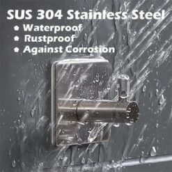 Merkloos Roestvrijstalen Handdoekhaakjes | 3M™ Zelfklevend | 4 Stuks | Mat Zwart | Wandhaak | Ophanghaken | Plakhaakjes | Haakjes | Badkamer | Keuken | RVS 15 Merkloos Roestvrijstalen Handdoekhaakjes | 3M™ Zelfklevend | 4 Stuks | Mat Zwart | Wandhaak | Ophanghaken | Plakhaakjes | Haakjes | Badkamer | Keuken | RVS -Badkamerartikelen Winkel 1200x1200 677