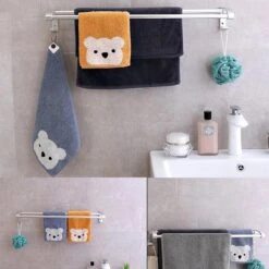 Merkloos Decopatent® Dubbele Handdoekrek - Handdoekhouder 2 Haken - Badkamer - Keuken - Zonder Boren - Handdoekenstang - Handdoekenrek 12 Merkloos Decopatent® Dubbele Handdoekrek - Handdoekhouder 2 Haken - Badkamer - Keuken - Zonder Boren - Handdoekenstang - Handdoekenrek -Badkamerartikelen Winkel 1200x1200 696