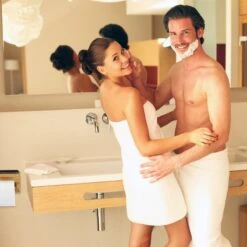 Relaxdays Toiletrolhouder Met Plankje - Wc-rolhouder Bamboe - Rolhouder Toilet - Hout -Badkamerartikelen Winkel 1200x1200 70