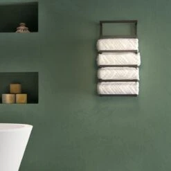 Sealskin Carré - Handdoekrek Groot - 12 X 24 X 48 Cm - Zwart -Badkamerartikelen Winkel 1200x1200 756