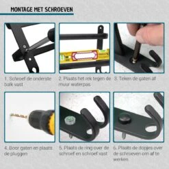 Vannons - Handdoekrek - Handdoekrek Badkamer - 2 Handdoeken - Zwart -Badkamerartikelen Winkel 1200x1200 858