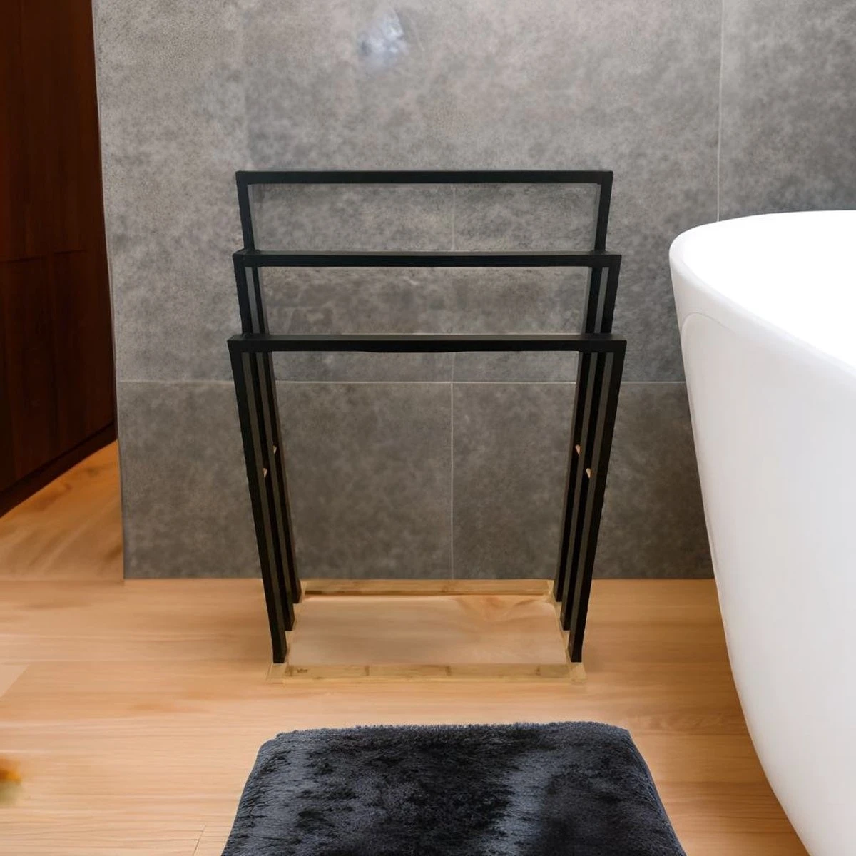 Handdoekrek Badkamer - Handdoekrek - Handdoekladder - Handdoekrek Zonder Boren - Handdoekrek Vrijstaand - Handdoekenrek Badkamer - Handdoekenrek Vrijstaand - Handdoekenrek - Handdoekenladder - Zwart - Hout - Zonder Boren 6 Handdoekrek Badkamer - Handdoekrek - Handdoekladder - Handdoekrek Zonder Boren - Handdoekrek Vrijstaand - Handdoekenrek Badkamer - Handdoekenrek Vrijstaand - Handdoekenrek - Handdoekenladder - Zwart - Hout - Zonder Boren - Afbeelding 4