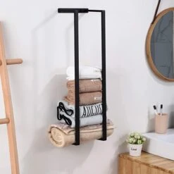 Liviner Stainless Handdoekrek - Handdoekrek Badkamer - Zwart - Handdoekenrek - Handdoekhouder - RVS -Badkamerartikelen Winkel 1200x1200 936