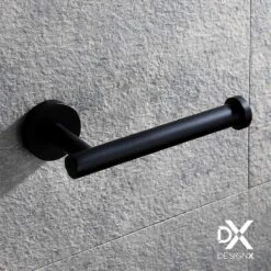 DesignX Toiletrolhouder Zwart - WC Rolhouder - Matte - Papier - Houder - Incl. Schroeven 24 DesignX Toiletrolhouder Zwart - WC Rolhouder - Matte - Papier - Houder - Incl. Schroeven -Badkamerartikelen Winkel 1200x1200 96