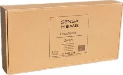 SensaHome Telescopisch Douche Rek Met 4 Lagen - Verstelbaar Bad / Douche Hoekrek Opbergrek - Uitschuifbaar Van 145-250 Cm - Zwart -Badkamerartikelen Winkel 1200x728 1