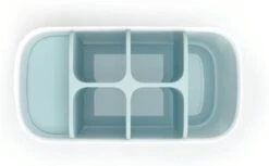 Joseph Joseph Badkamer Easy-Store Tandenborstelorganiser Large - 16.8x8.4x12.6 Cm - Creme/licht Blauw -Badkamerartikelen Winkel 1200x741