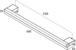 Tiger Bold - Handdoekrek 60 Cm - Zwart -Badkamerartikelen Winkel 1200x789