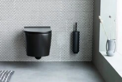 Brabantia MindSet WC Borstel Siliconen Met Houder - Mineral Infinite Grey -Badkamerartikelen Winkel 1200x800 30