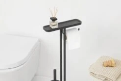 Brabantia MindSet Toiletbutler - Mineral Infinite Grey -Badkamerartikelen Winkel 1200x800 32