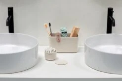 Brabantia ReNew Tandenborstelhouder - 11 X 19,6 X 9,9 Cm - Soft Beige -Badkamerartikelen Winkel 1200x800 46