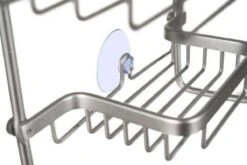 Recalma Doucherek 3 Laags - Monteren Zonder Boren - Zilver - Zuignap - Ook Voor Grote Flessen - Opbergrek Douche - 3 Etages 11 Recalma Doucherek 3 Laags - Monteren Zonder Boren - Zilver - Zuignap - Ook Voor Grote Flessen - Opbergrek Douche - 3 Etages -Badkamerartikelen Winkel 1200x800 54
