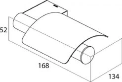 Tiger Bold - Toiletrolhouder Met Klep - Zwart -Badkamerartikelen Winkel 1200x801 1